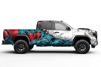 professional vehicle wrap design, car wrap