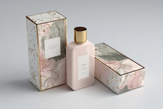 design product packaging, label, box and tube