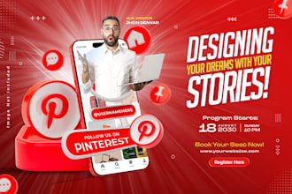 design professional event posters, banners, flyers and backdrops