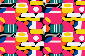 design creative seamless pattern for textile and fabrics