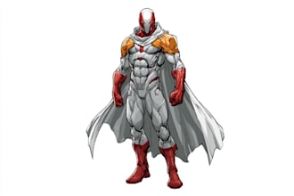 do a superhero character