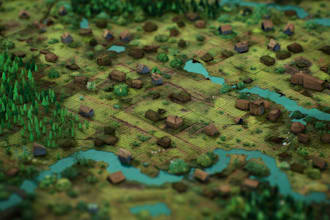 create your fantasy map illustration arts