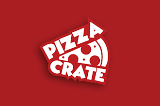 design a creative coffee shop, pizza, burger, and restaurant logo
