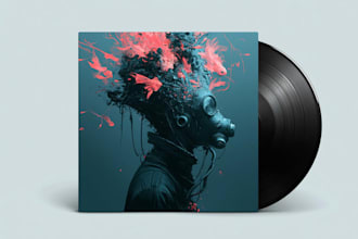 design album cover or single cover art