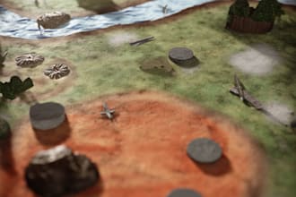 do fantasy map illustration