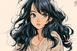 paint digital art in semi realism or painterly style