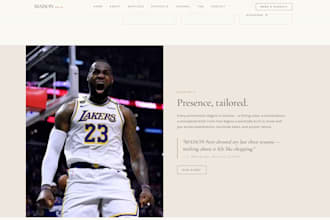 build a modern website