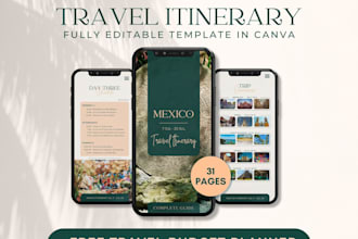 create a personalized budget travel itinerary