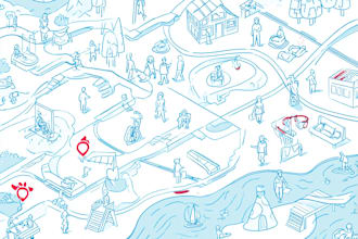 create fantasy map illustration arts