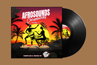 design modern album cover ep cover single cover and music artwork