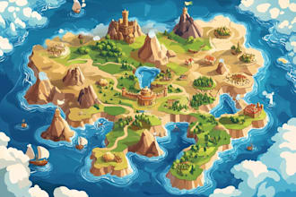 a vector map in illustrator