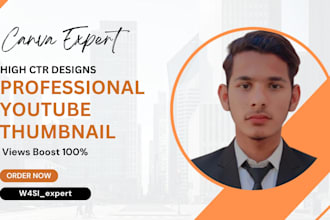 do photo editing, youtube thumbnail and instagram post