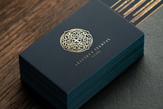 create luxury business card design