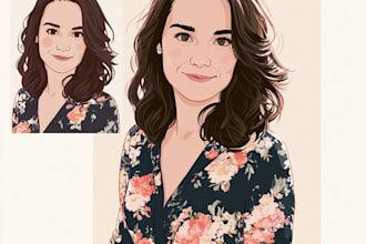 draw custom digital art illustrations