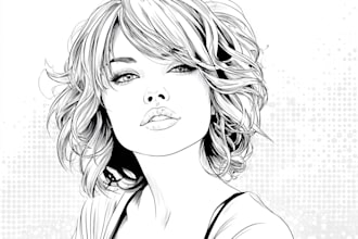 pin up girl and pin up girl illustration