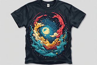 do custom modern typography christian t shirt design