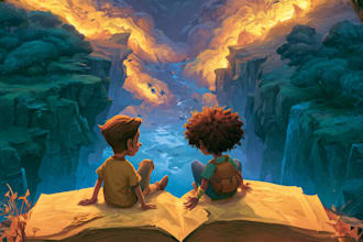 children book cover and children book illustrations