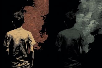 design creative custom t shirt graphics for your brand