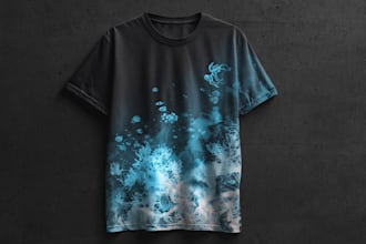 create a unique custom t shirt graphic for your clothing