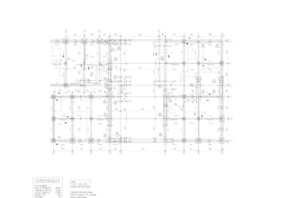do pile and beam structural foundation system drawings