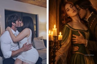 write engaging nfsw romance, kinky bdsm fanfiction fantasy erotic story