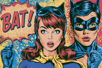 draw your full color comic book