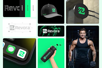 create gym, fitness, health care, sports clothing brand logo for your business