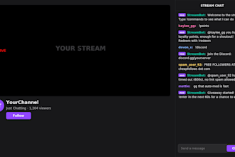 build custom bots for twitch, discord and more