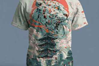 convert your design to halftone for dtg or dtf t shirt