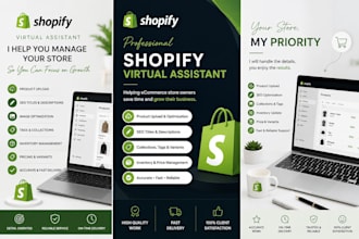 shopify product listing, product upload and SEO optimization