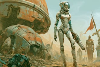 do sci fi illustration and sci fi sci fi illustration