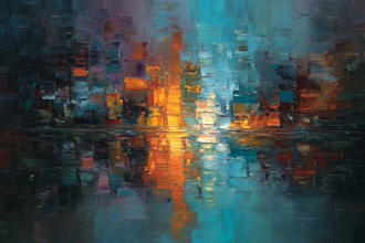 make reproduction of any painting in oil colors