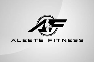 design modern sports, gym and fitness logo