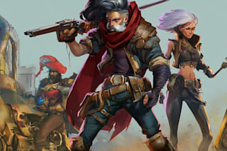 create custom dnd, rpg, and character art