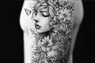 unique custom tattoo any tattoo design, tattoo artist
