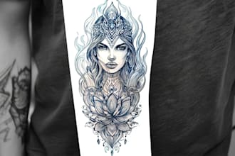 design a custom tattoo