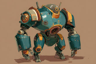 do your mecha, robot and armored characters