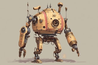 draw custom art and anime characters and mecha art