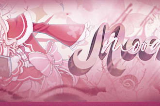 create an anime banner or header for you