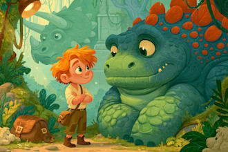 children book illustration and children book illustration