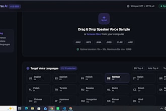 build a production ready ai speech processing web application