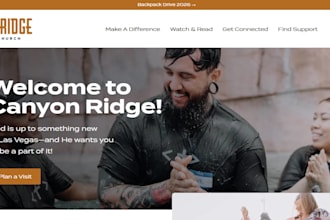 design a nonprofit website, ngo website and charity website