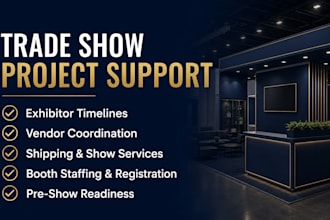 coordinate your trade show logistics from planning to show floor