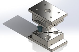 create dfm ready industrial product design  for injection moulding