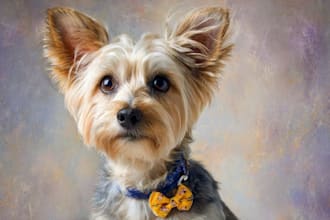 create a disney pet portrait