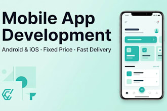 build a professional business mobile app fixed price fast delivery