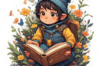 design personalized cartoon characters for children books
