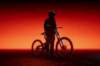 create 3d bicycle product animation for ecommerce and amazon