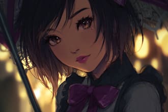 create hand drawn fan art anime illustrations