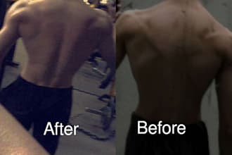 create a personalized workout and diet plan for muscle gain and fat loss